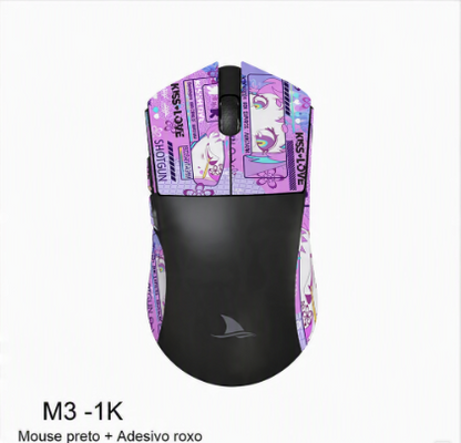 Mouse Gamer MOTOSPEED M3 – Sensor PAW3395, 26000 DPI e Polling Rate 8000Hz