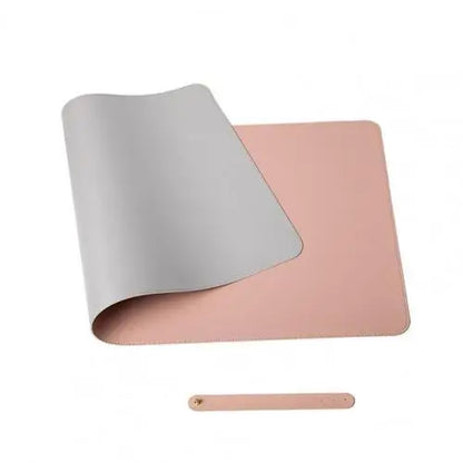Mouse Pad BLUELANS de Couro Sintético – Impermeável, Resistente a Manchas e com Alça