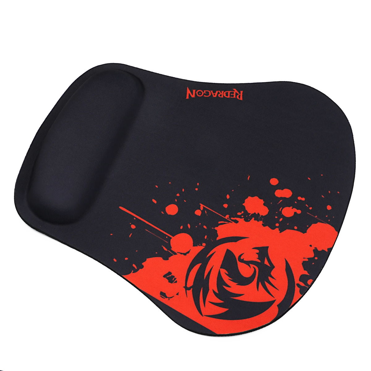 Mousepad Gamer Redragon Libra P020 – Apoio de Punho Memory Foam e Superfície de Seda