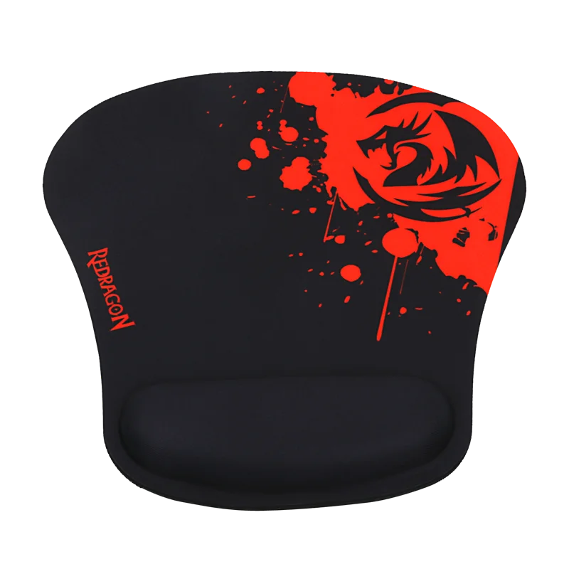 Mousepad Gamer Redragon Libra P020 – Apoio de Punho Memory Foam e Superfície de Seda