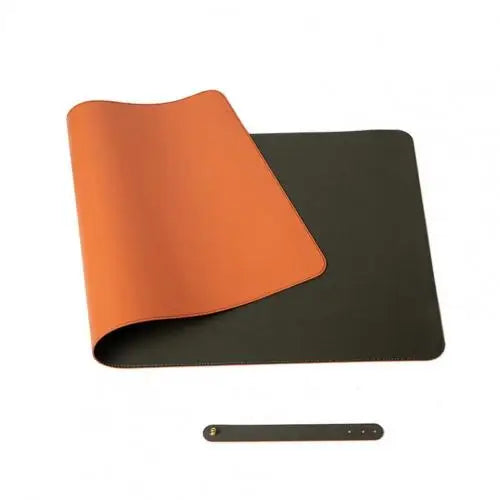 Mouse Pad BLUELANS de Couro Sintético – Impermeável, Resistente a Manchas e com Alça