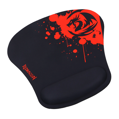 Mousepad Gamer Redragon Libra P020 – Apoio de Punho Memory Foam e Superfície de Seda