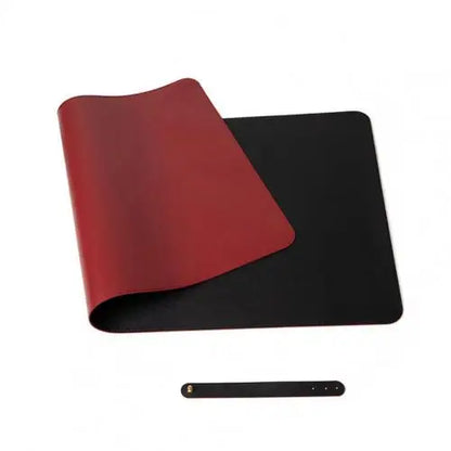 Mouse Pad BLUELANS de Couro Sintético – Impermeável, Resistente a Manchas e com Alça