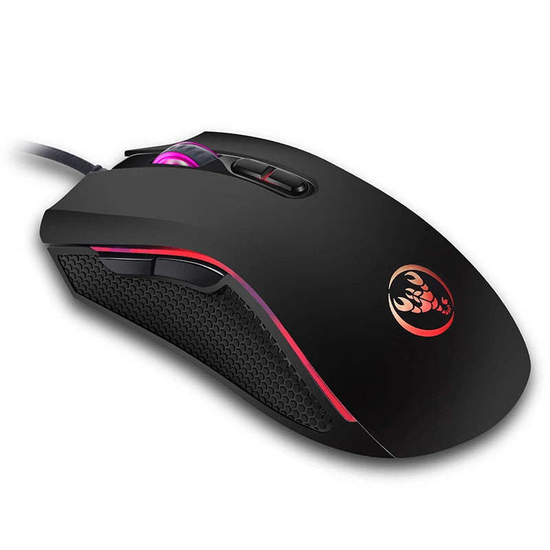Mouse Gamer CSHZCE com Fio – 7 Botões, DPI Ajustável e RGB