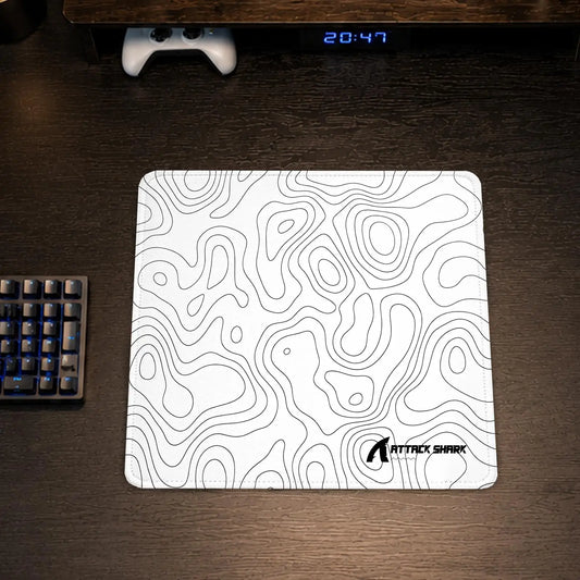 Mouse Pad Attack Shark – Borracha Antiderrapante com Bordas Costuradas