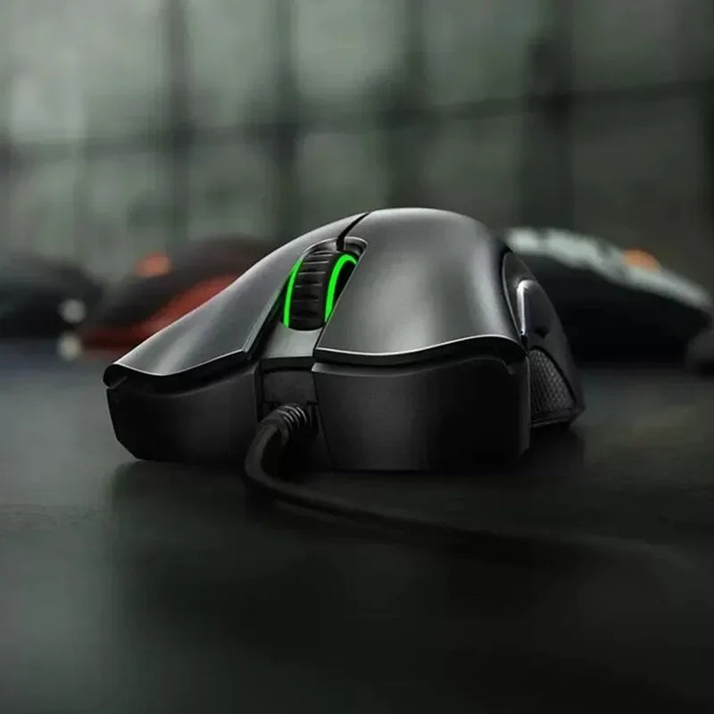 Mouse Gamer Razer DeathAdder Essential – 6400 DPI, Sensor Óptico com Fio