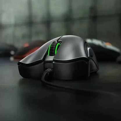 Mouse Gamer Razer DeathAdder Essential – 6400 DPI, Sensor Óptico com Fio