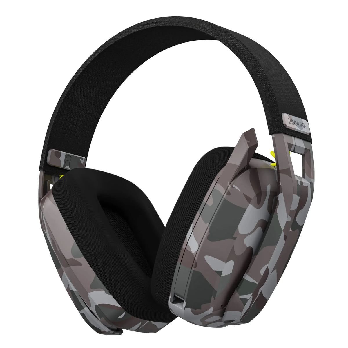 Headset Gamer Sem Fio BINNUNE BW06 – Driver 50mm, Som Surround 3D e ANC