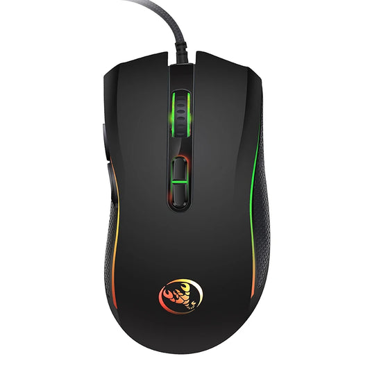 Mouse Gamer CSHZCE com Fio – 7 Botões, DPI Ajustável e RGB
