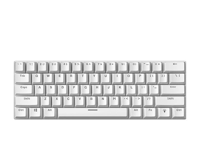 Teclado Mecânico LIEI BD61 – 60%, Switch Verde, RGB e Cabo 1,5m