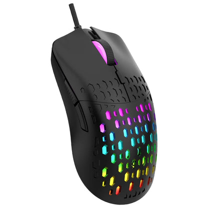 Mouse Gamer RAIKU G701 – 6 Botões, DPI até 3600 e Iluminação Colorida