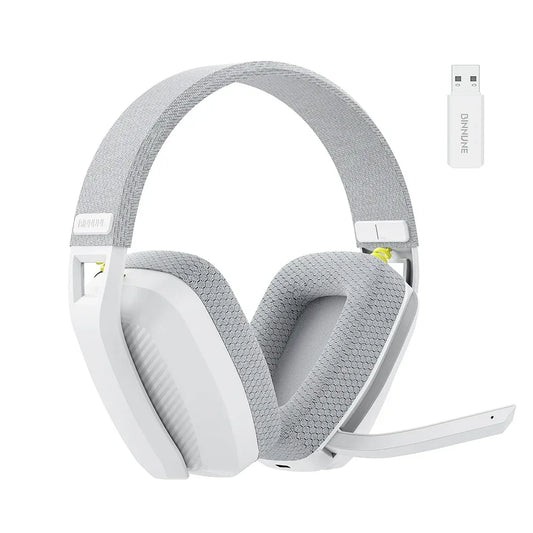 Headset Gamer Sem Fio BINNUNE BW06 – Driver 50mm, Som Surround 3D e ANC