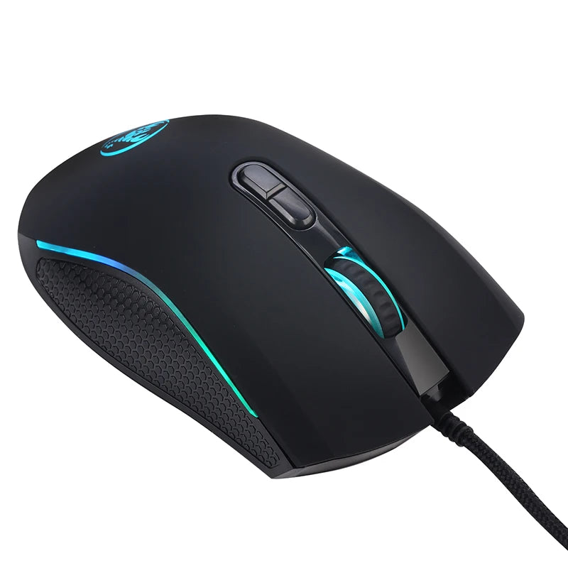 Mouse Gamer CSHZCE com Fio – 7 Botões, DPI Ajustável e RGB