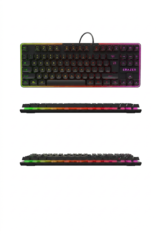 Teclado Gamer Lenovo ERAZER – 87 Teclas, RGB e Sensação Mecânica